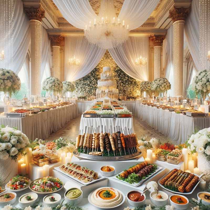 wedding buffet catering denver