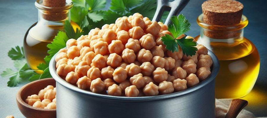 how to fast soak chickpeas